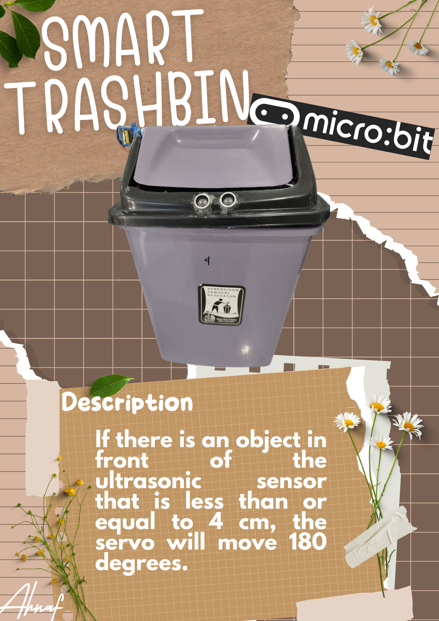 Smart Trash Bin – Ahnaf Home
